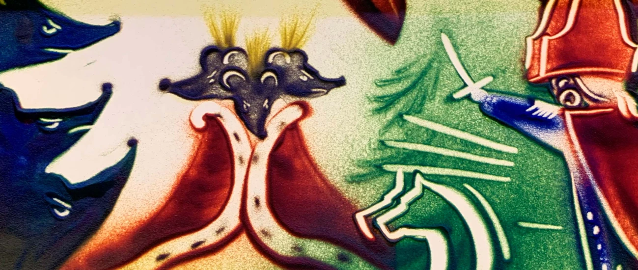 Новогодняя сказка с органом и песочной анимацией «Щелкунчик»