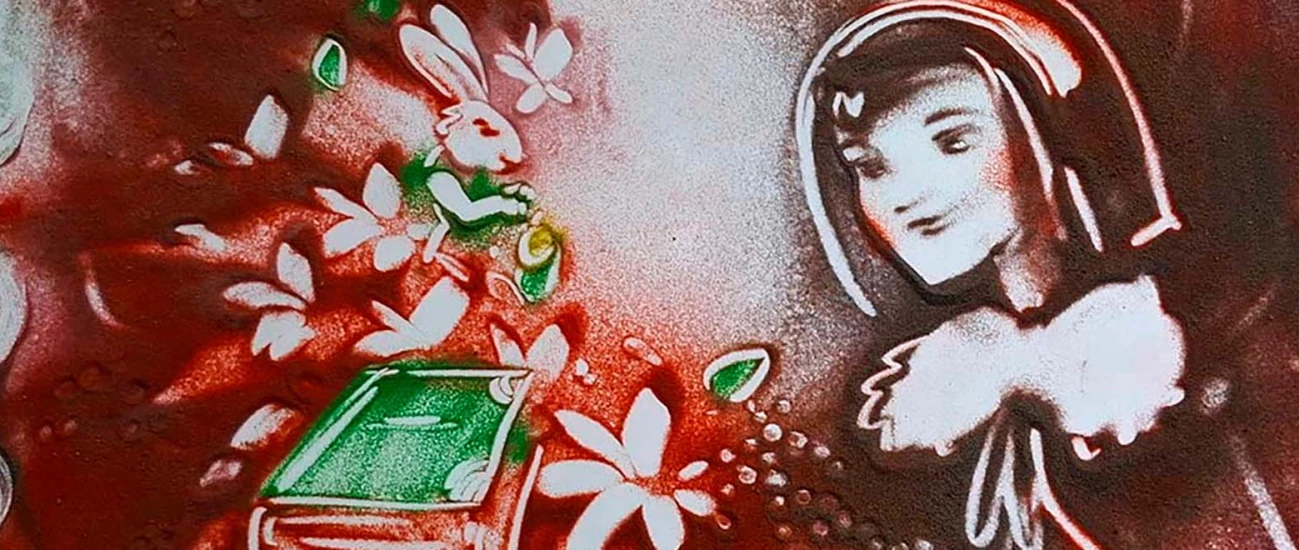 Сказка с органом и песочной анимацией «Алиса в стране чудес»